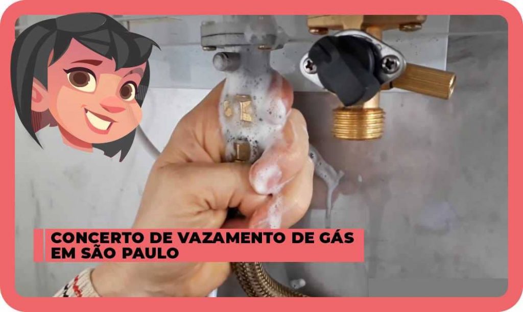 Conserto de vazamento de gás em São Paulo
